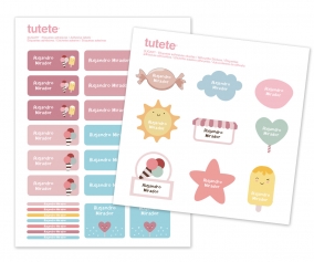 29 Etichette Adesive Sugary