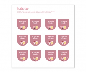 12 Etichette Adesive Scarpe Sugary