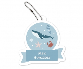 Portachiavi Personalizzato Ocean