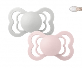 2 Chupetes BIBS Supreme Haze/Blossom Silicona