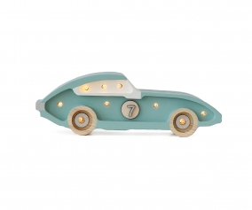 Lampe Mini de voiture de course Rtro bleu