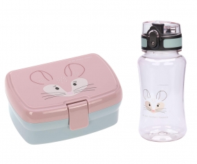 Lunchbox + Borraccia Chinchilla