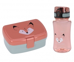 Lunchbox + Borraccia Fox