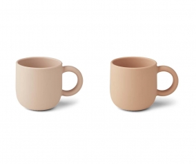 2 Tazze Silicone Merce Rose Mix