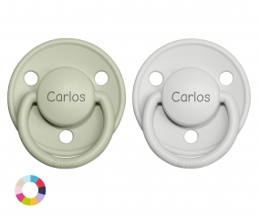 Chupetes Personalizados BIBS de Lux Sage y Haze