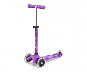 Patinete Mini Micro Deluxe Lila Led