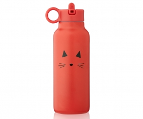 Botella Trmica Acero Falk Cat Apple Red 350ml