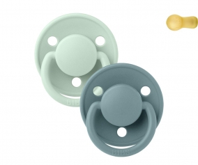 2 Chupetes BIBS De Lux Nordic Mint/Island Sea Ltex