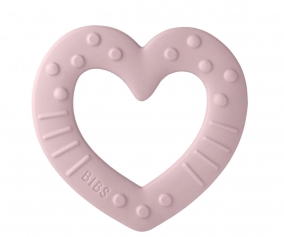 Dentarello BIBS Baby Bitie Heart Pink Plum