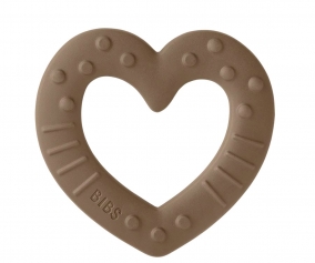Dentarello BIBS Baby Bitie Heart Dark Oak