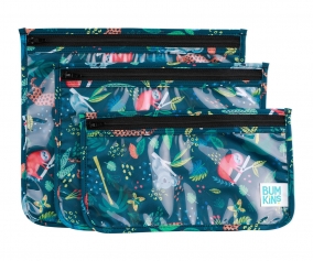 3 sacs transparents Bumkins Jungle