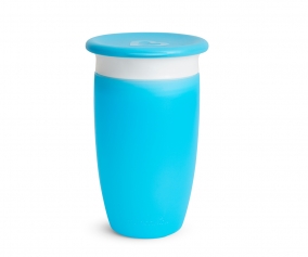 Gobelet anti-fuite avec poignes Miracle 360 avec couvercle bleu 295 ml