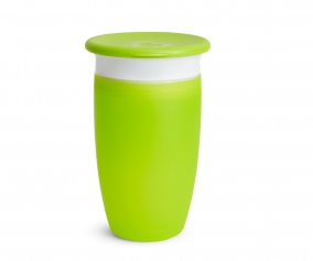 Vaso Antigoteo Miracle 360 con Tapa Verde 295ml