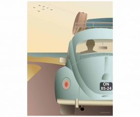 Poster VW Beetle L