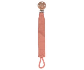 Chupetero Wash Cordn Peach Personalizable