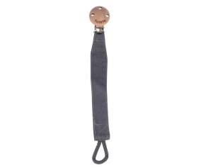 Chupetero Wash Cordn Charcoal Personalizable