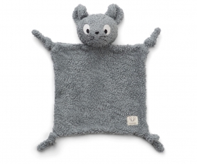 Doudou Lotte Mouse Blue Fog