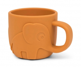 Tasse en silicone Peekaboo Mustard 