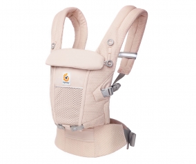 Porta-bebs Ergobaby Adapt SoftFlex Mesh Quartzo rosa