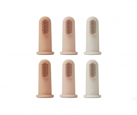 6 Cepillos de Dientes Dedal Simon Rose