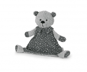 Doudou Cuddle Cloth Medio Baylee Grigio Personalizzabile