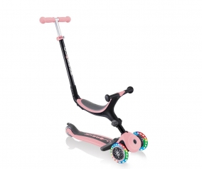 Patinete Go Up Plus Luces Rosa Pastel