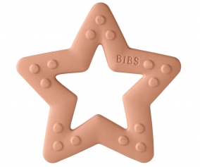 Mordedor BIBS Baby Bitie Estrella Peach