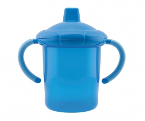 Taza Antigoteo Azul 260ml