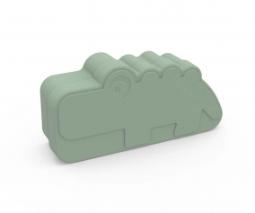 Lunch Box Croco Green