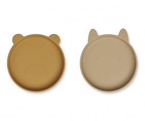 2 Platos Olivia Golden Caramel Oat Mix