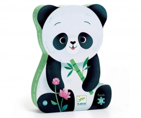 Puzzle Silueta Leo el Panda