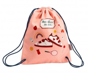 Mochila Saco Impermevel Rosa