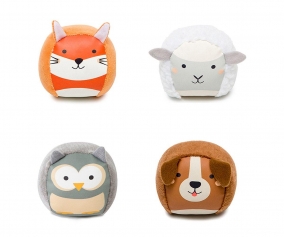 Dooballs Granja 4 bolas de peluche