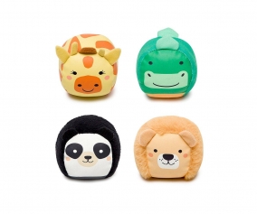 Dooballs Jungle 4 balles en peluche