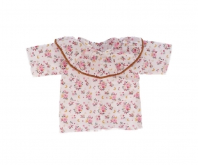 Camisa Cutie con Volante Floral Fledi para Mueco