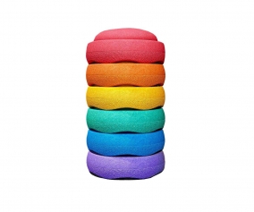 Stapelstein Set Colores Rainbow Basic