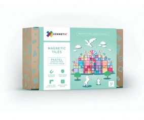 Construccin Connetix Pastel Creative 120 Piezas
