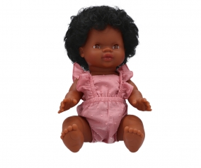  Boneca Gordis Jaha com Conjunto Plumeti Rosa 