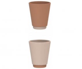 2 copos de silicone Rachel Rose Mix 