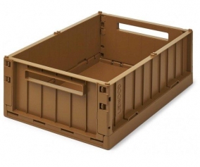 Cesta Organizer Grande Weston Golden Caramel