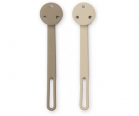 2 Chupeteros Silicona Willow Dune/Koala
