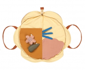 Borsa Gioco Flower Ochre