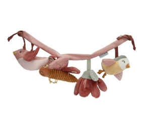 Cadena para Carrito Flores y Mariposas