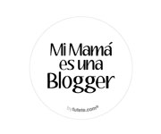 1 Chapa Mi mam es una Blogger