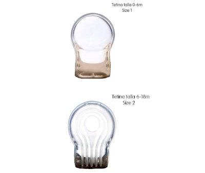 Pack 2 Succhietti BIBS Couture Night Sage/Cloud Silicone