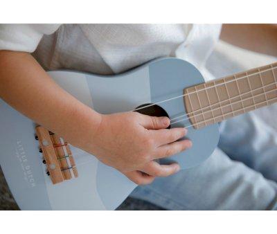 Guitarra Azul Ondas