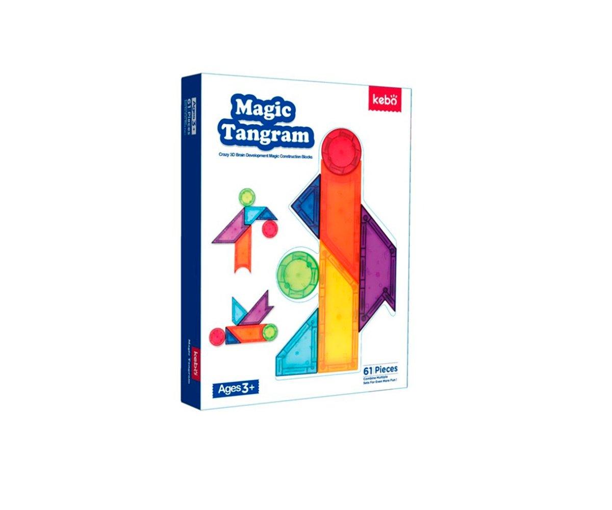 Construction Magfun Magnétique 3D Tangram