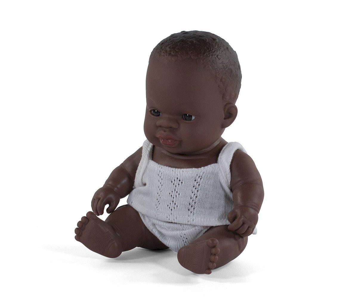 Poupon Bébé Africain 21 Cm