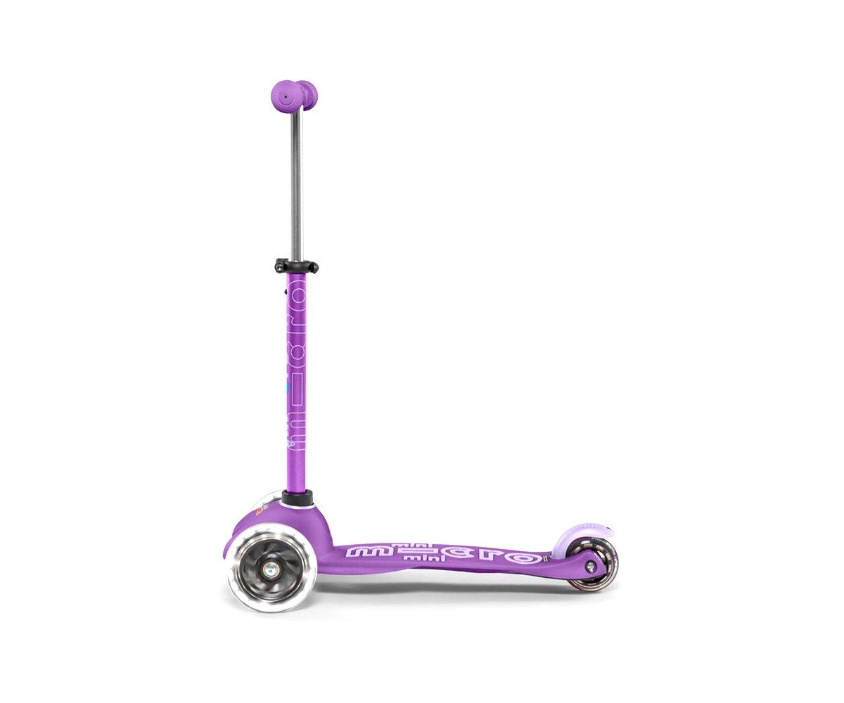 Trottinette LED Mini Micro Deluxe Lilas