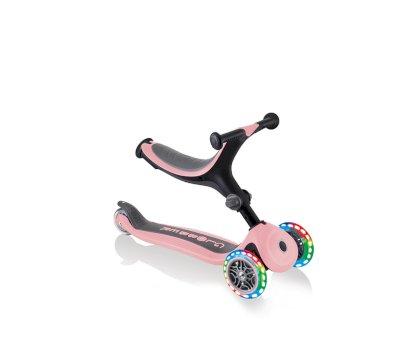 Patinete Go Up Plus Luces Rosa Pastel